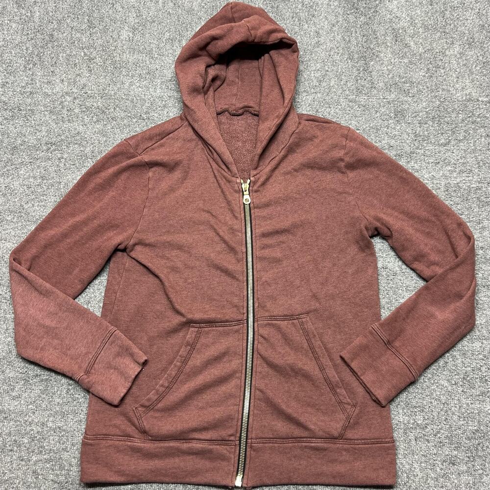 Riri Zipper Made In USA Hoodie Mens Large Full Zip Terry Pockets Sweatshirt